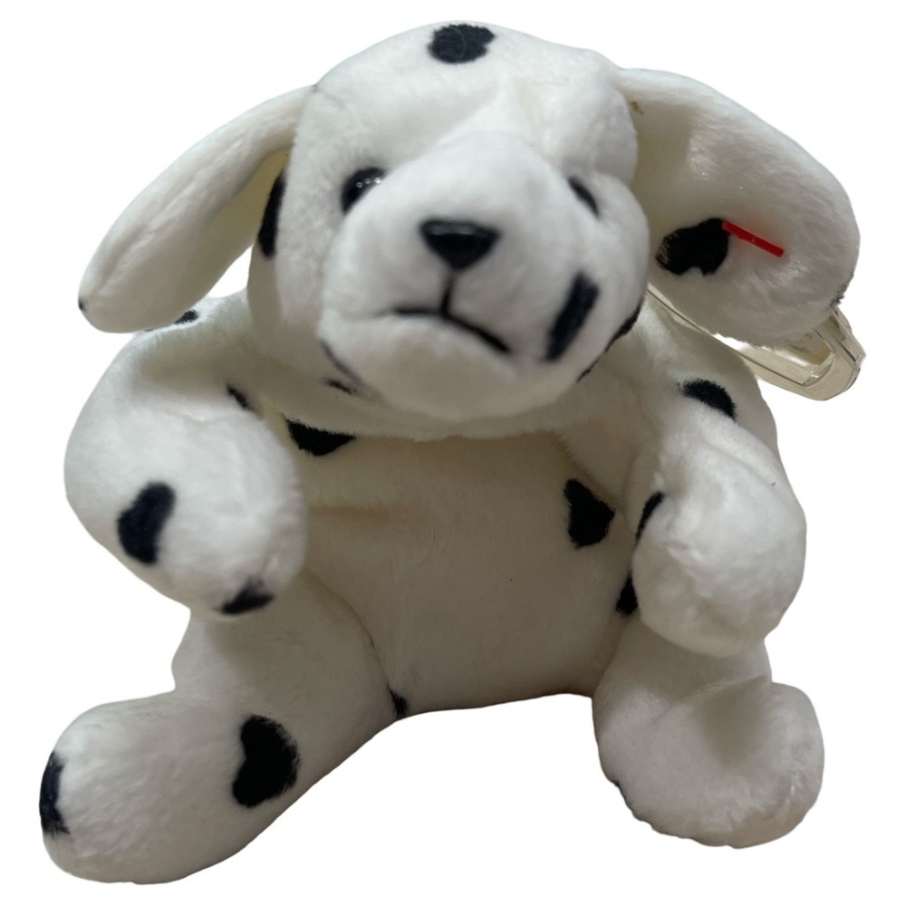 Ty Retired Beanie Baby Sparky "DOTTY" On Tags Errors 1996 Pe Pellets - Picture 1 of 7